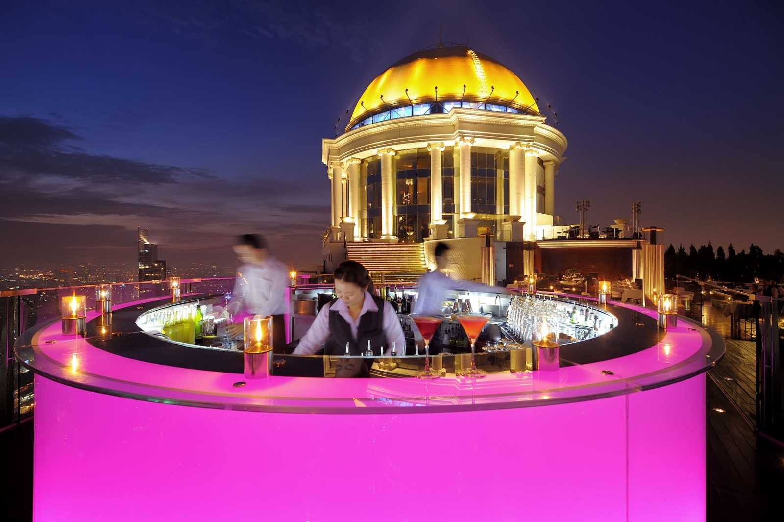 Rooftop Sky Bar Lebua in Bangkok - 1