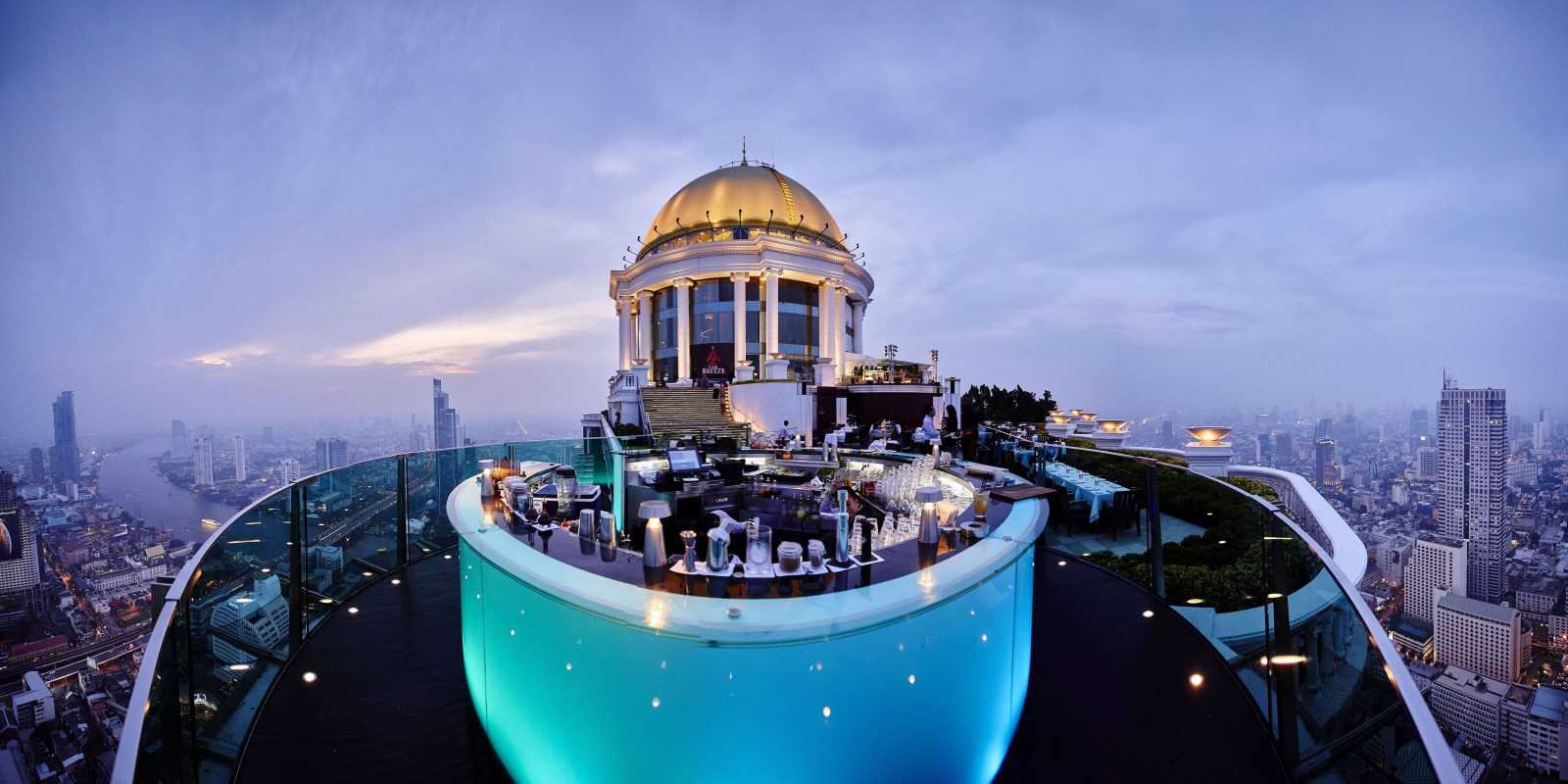 Rooftop Sky Bar Lebua in Bangkok - 3