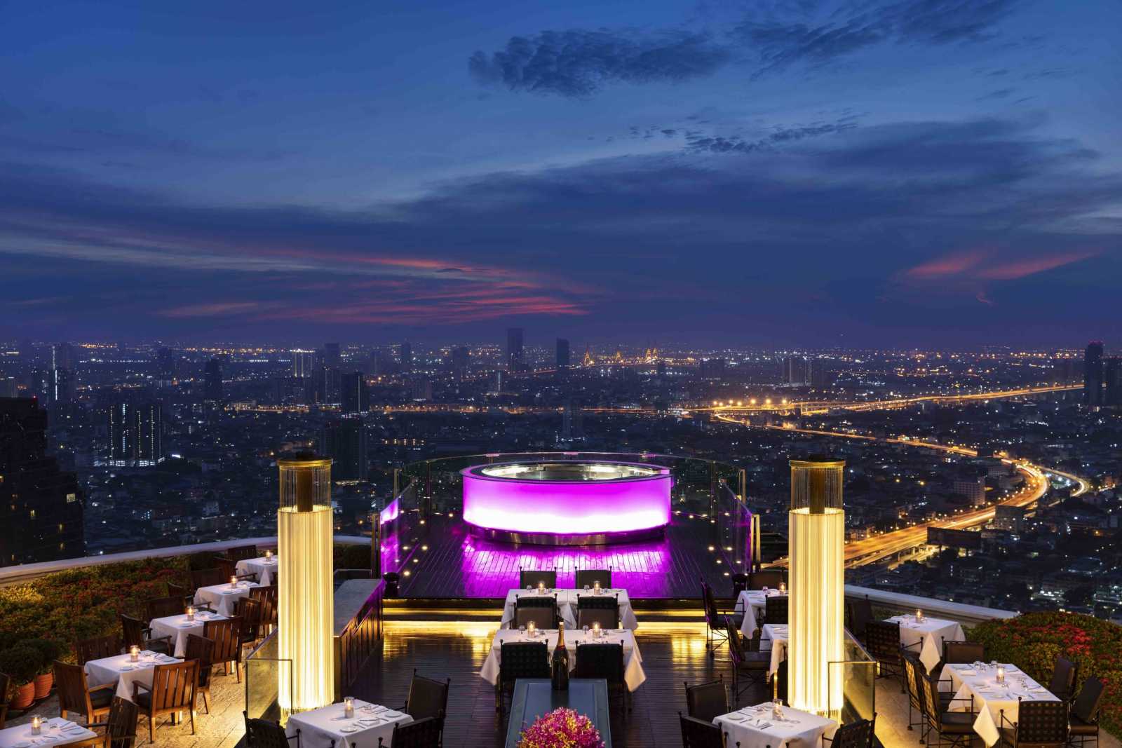 Rooftop Sky Bar Lebua in Bangkok