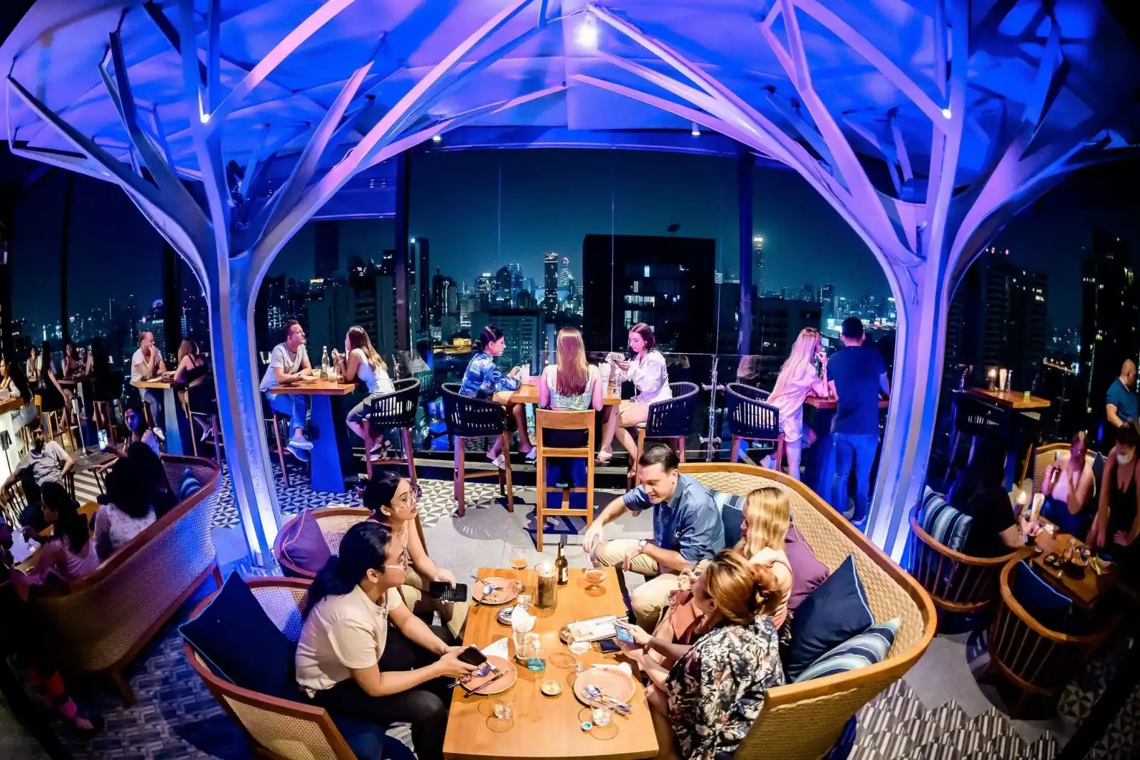 Rooftop Above Eleven in Bangkok