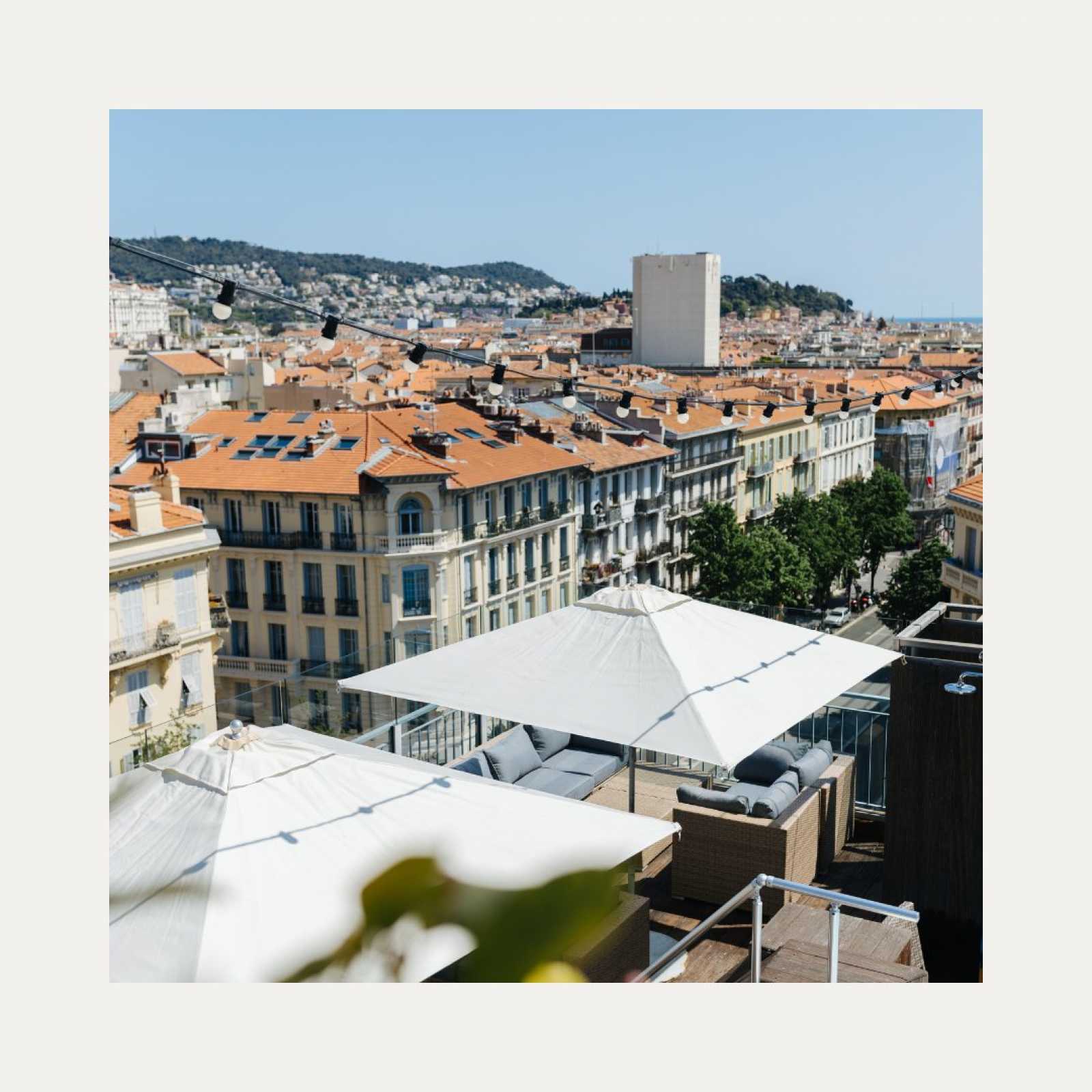 Rooftop Le Monsigny (hotel) in Nice