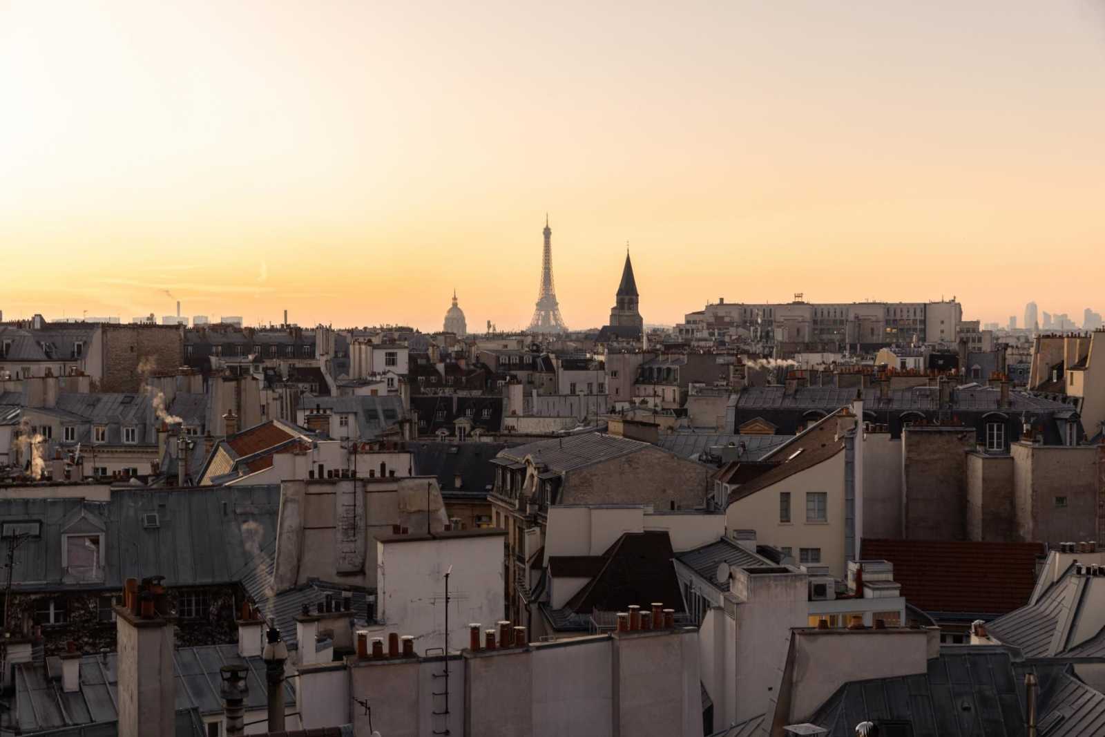 Rooftop Hôtel Dame des Arts in Paris